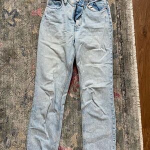 Abercrombie curve love 90's straight leg